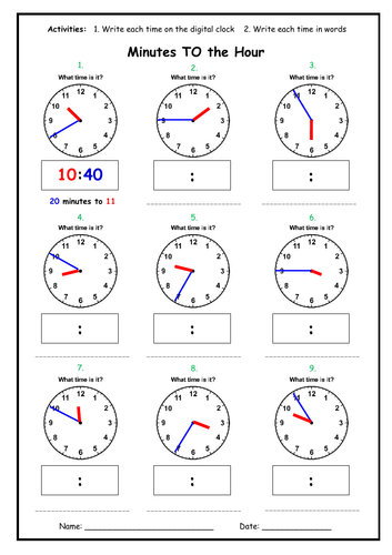 telling-the-time-minutes-to-the-hour-worksheet-teaching-resources