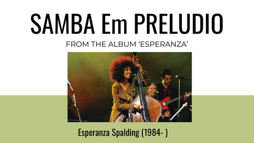 Esperanza Spalding Resources Edexcel Music GCSE | Teaching Resources