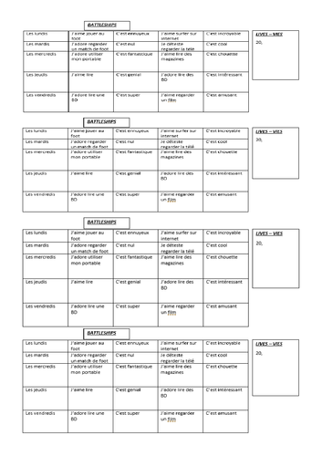 RESOURCES FOR ALLEZ 1 - A LA MAISON DES JEUNES | Teaching Resources