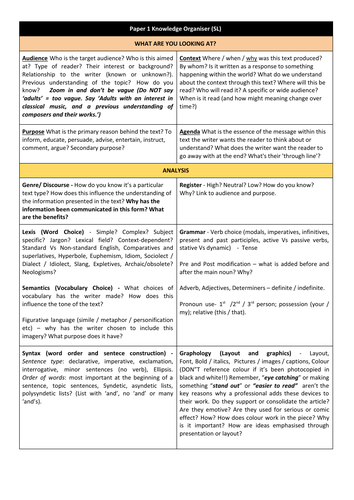 ib-lang-lit-paper-1-knowledge-organiser-teaching-resources