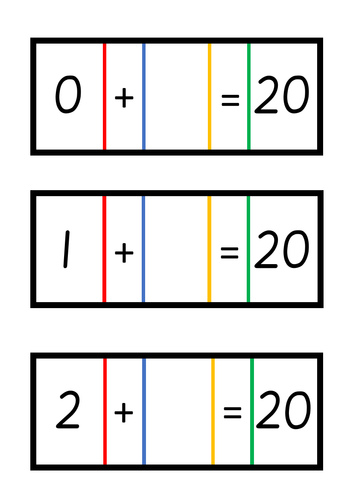 missing-number-bonds-of-20-teaching-resources