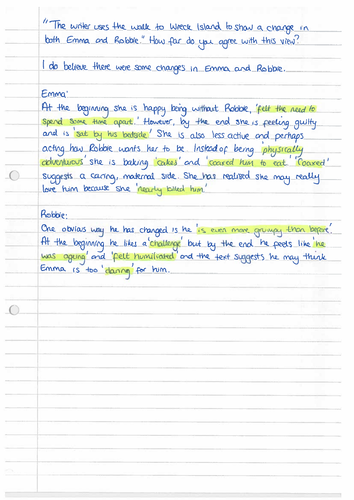 EDUQAS GCSE English Language Summer 2018 Paper 1 Q5 - EVALUATION (with ...