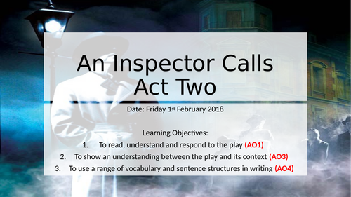 An Inspector Calls L3 Gerald