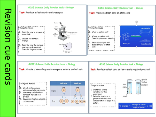 GCSE Biology: Cells revision booklet