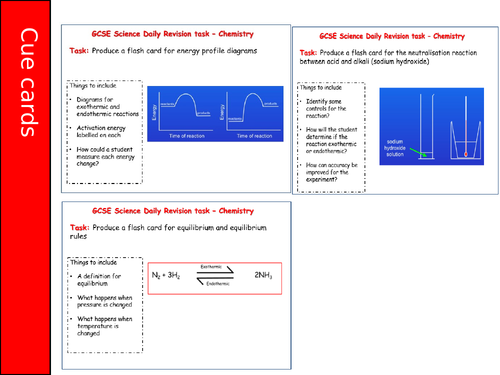 New GCSE (9-1) Chemistry: Energy of reactions