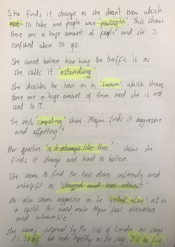 EDUQAS GCSE English Language Paper 1 2016 exam Q1-Q5 PowerPoint ...
