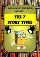 FREE - The 7 Story Types Poster Set for KS1 and KS2 | Teaching Resources