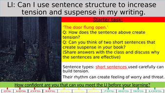 Francis Brandywine tension writing AQA language paper 1 A05 A06 ...