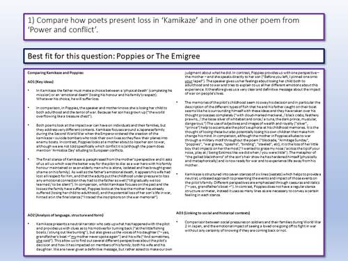 power-and-conflict-sample-answer-fun-pack-and-exam-questions