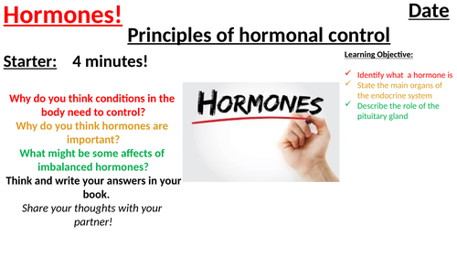 B11.1 principle of hormones