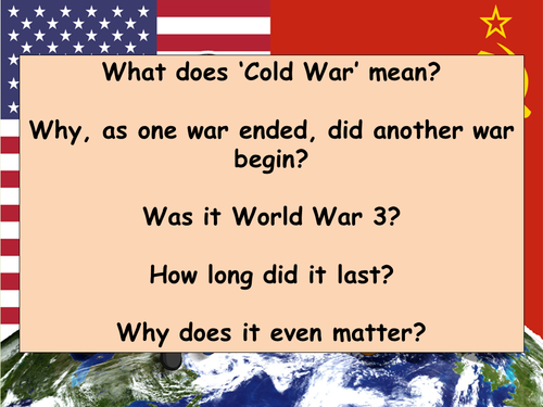 Cold War Introduction | Teaching Resources