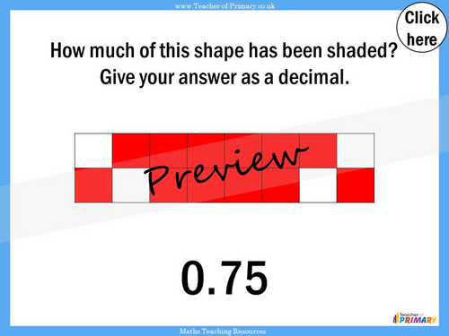 Halves, Quarters and Three-quarters as Decimals - Year 4 | Teaching ...