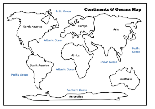 7 Wonders Map | Teaching Resources