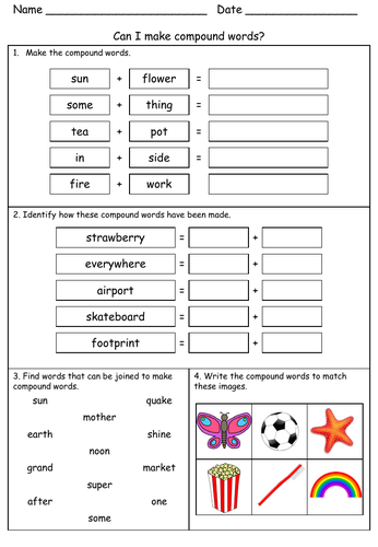 Compound Words | Teaching Resources