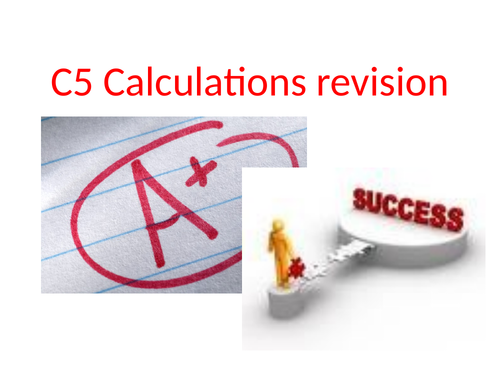 GCSE Chemistry Moles and Calculations Revision