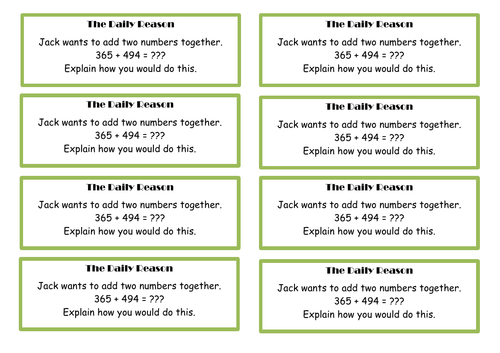 Year 4 - Addition and Subtraction questions and anchor tasks | Teaching ...