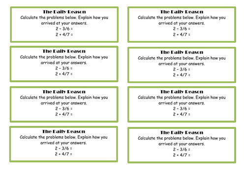 Year 4 - Fractions anchor tasks and questions | Teaching Resources