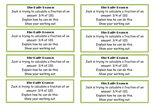 Year 4 - Fractions anchor tasks and questions | Teaching Resources