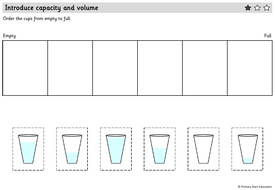 year 1 measurement weight volume white rose week 11 block 4