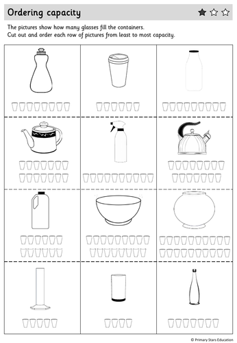 YEAR 1 - Measurement Weight & Volume - White Rose - WEEK 11 - Block 4 ...