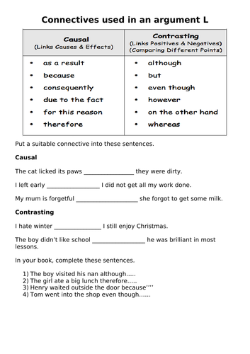 Persuasive writing work | Teaching Resources