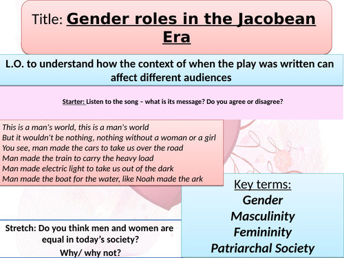 gender in macbeth thesis