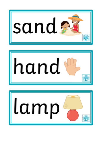 CVCC word and picture flash cards | Teaching Resources