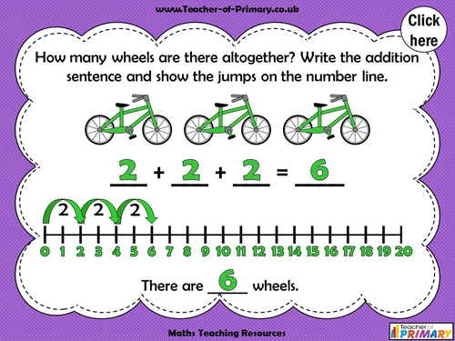 Adding Equal Groups - Year 1 | Teaching Resources