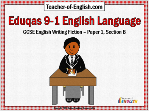 Eduqas GCSE English - Paper 1 Section B Exam Prep | Teaching Resources