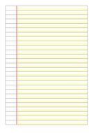 Highlighted paper with margin by taral1412 | Teaching Resources