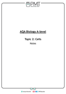 AQA A-Level Biology Summary Notes | Teaching Resources