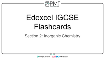 Edexcel Igcse Chemistry Flashcards Teaching Resources