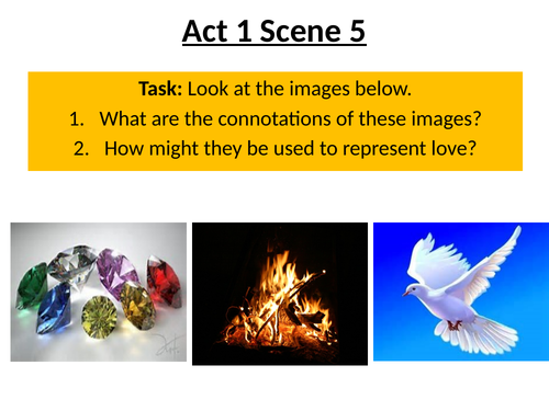 Romeo and Juliet. Act 1 scene 5 | Teaching Resources