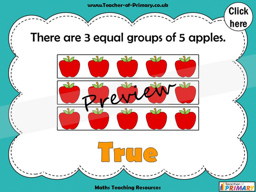 Grouping - Making Equal Groups - Year 1 | Teaching Resources