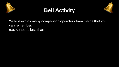 Programming - (Textual) Python: Lesson 6 Boolean expressions, if, if-else