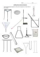 Science Laboratory Equipment worksheet | Teaching Resources