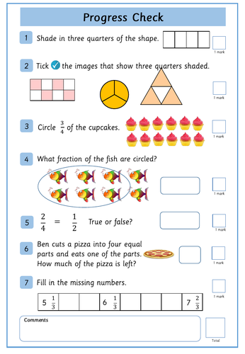 Fractions - Year 2 