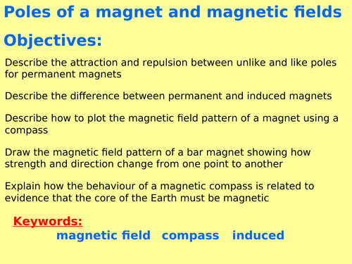 AQA Physics New GCSE (Paper 2 Topic 3) – Magnetism and electromagnetism ...
