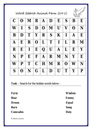 answers worksheet farm animal chapter 8 ESL/ESOL/Spec.ed Animal Farm Chapter by 1 resources