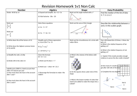 Gcse maths revision worksheets higher pdf picture
