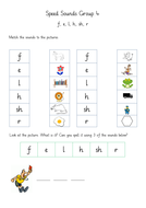 Speed Sounds - Set 1, 2, 3 - Phonics Worksheets - Read Write Inc by Mr ...