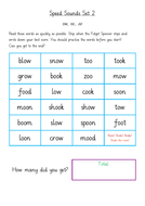 Speed Sounds - Set 1, 2, 3 - Phonics Worksheets - Read Write Inc ...