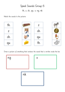 Speed Sounds - Set 1, 2, 3 - Phonics Worksheets - Read Write Inc by Mr ...