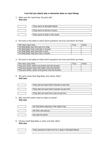 Bog Baby, three week writing unit | Teaching Resources