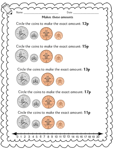year 1 year 2 maths adding uk coins money teaching resources