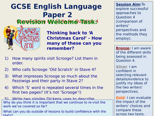 Full Scheme of Learning - AQA English Language Paper 2 GCSE | Teaching ...