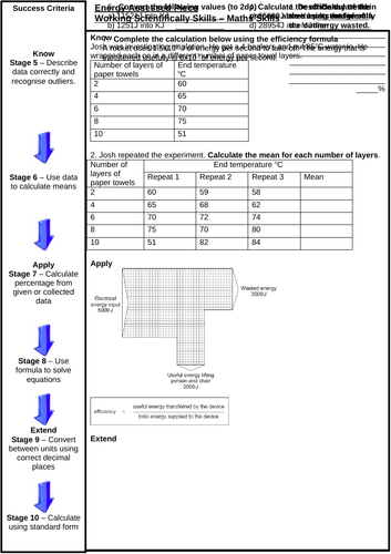 AQA KS3 Energy Transfers full scheme of work and resources (sow ...