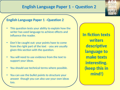 aqa-gcse-english-language-paper-1-question-2-grades-7-9-teaching