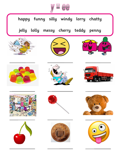 Alternative Spellings for 'ee' | Teaching Resources