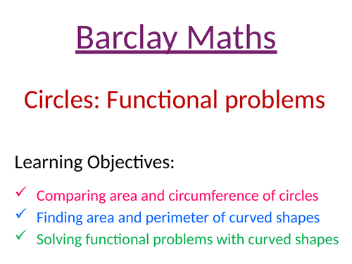 Circles Functional Problems
